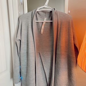 Lulu lemon light blue cardigan